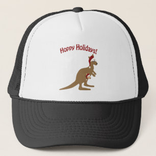 Hoppy Holidays - Weihnachten Kangaroo Truckerkappe