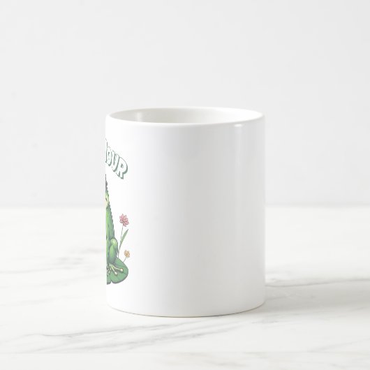 Hoppy Hour - Funny Frog Drinks Kaffeetasse (Mittel)