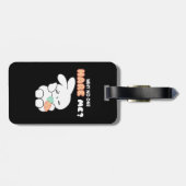 Hoppy Missverständnisse: "Warum mich niemand hat?" Gepäckanhänger (Rückseite horizontal)