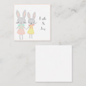 Hoppy Moments Sisters Gift Card Umschließung Begleitkarte (Vorne/Hinten)