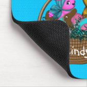 Hoppy Oaster Basket Mousepad (Ecke)