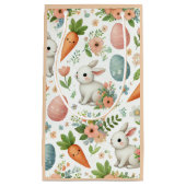 Hoppy Oaster - Bunny & Carrot Geschenktasche Kleine Geschenktüte (Vorderseite)