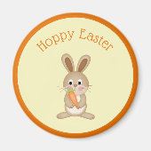 Hoppy Oaster Bunny mit Carrot Magnet (Vorne)