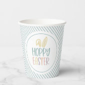 Hoppy Oaster Bunny Oars Paper Cups Pappbecher (Vorderseite)