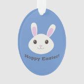 Hoppy Oaster Bunny Ornament (Vorderseite)