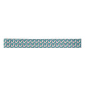 Hoppy Oaster Bunny Ribbon Matching-Produkt Satinband (Vorderseite)