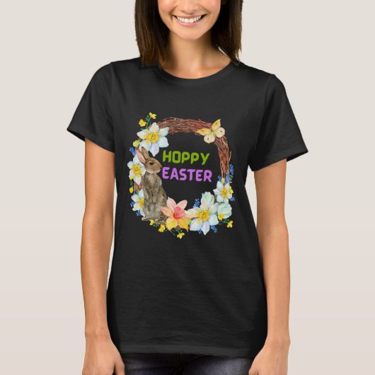 Hoppy Oaster Bunny T-Shirt (Vorderseite)
