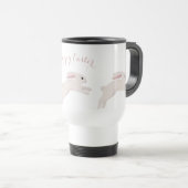 Hoppy Oaster Bunny Travel Mug Reisebecher (VorderseiteRechts)