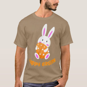 Hoppy Oaster Egg Bunny Rabbit T - Shirt