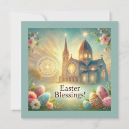 "Hoppy Oaster: Ein Tag der Liebe und des Lachens" Feiertagskarte