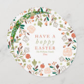 Hoppy Oaster Feiertagskarte (Vorne/Hinten)