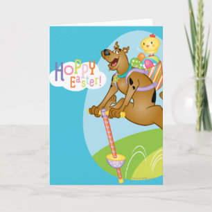 Hoppy Oaster Feiertagskarte