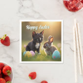 Hoppy Oaster Friends Serviette (Beispiel)