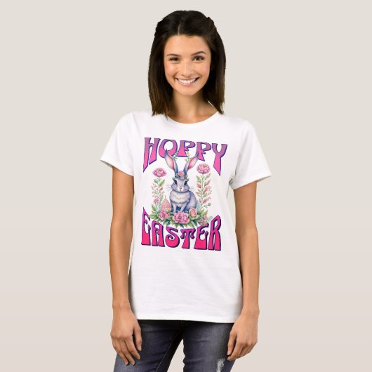 Hoppy Oaster-Heuschrecken T-Shirt (Vorne ganz)