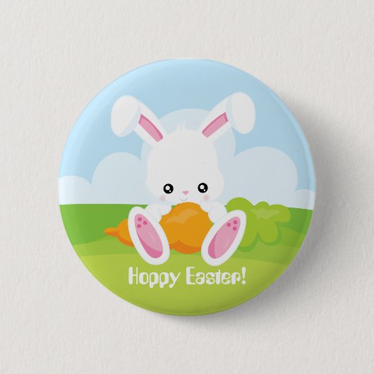 Hoppy Oaster Holiday fun Party Schaltfläche Button (Vorderseite)