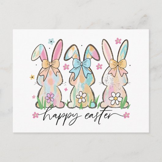 Hoppy Oaster Joy! Feiertagspostkarte (Vorderseite)
