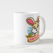 Hoppy Oaster Jumbo-Tasse (Vorderseite Rechts)