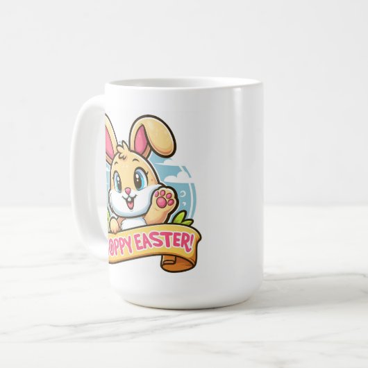 Hoppy Oaster Kaffeetasse (Vorderseite Links)