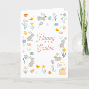 Hoppy Oaster Note Card Dankeskarte