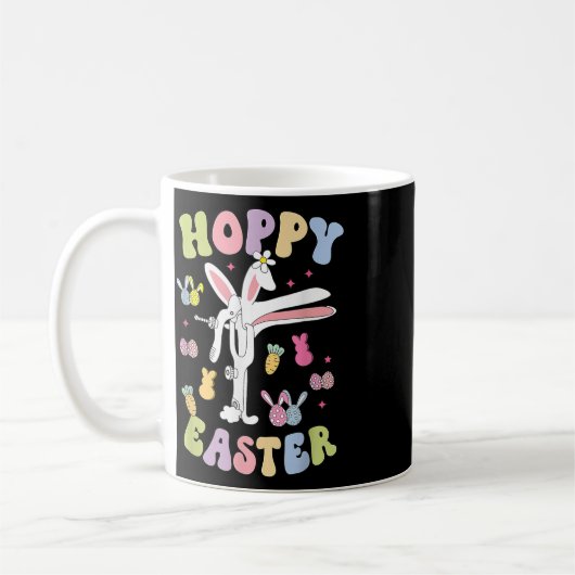 Hoppy Oaster Obgyn Crew Funny Obgyn Nurse Ostern D Kaffeetasse (Links)