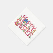 Hoppy Oaster - Paper Napkins Serviette (Ecke)