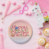 Hoppy Oaster - Paper-Teller Pappteller (Party)