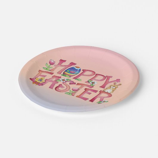 Hoppy Oaster - Paper-Teller Pappteller (Schrägansicht)