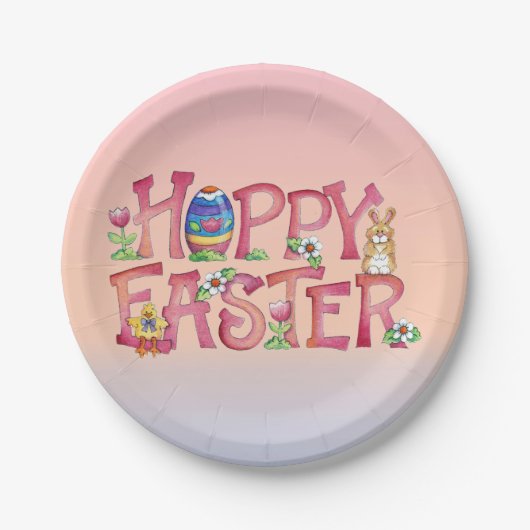 Hoppy Oaster - Paper-Teller Pappteller (Vorderseite)