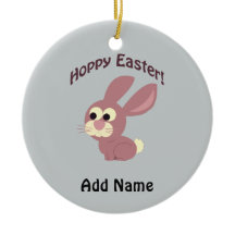 Hoppy Oaster Pink Bunny