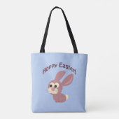 Hoppy Oaster Pink Bunny Tasche (Rückseite)