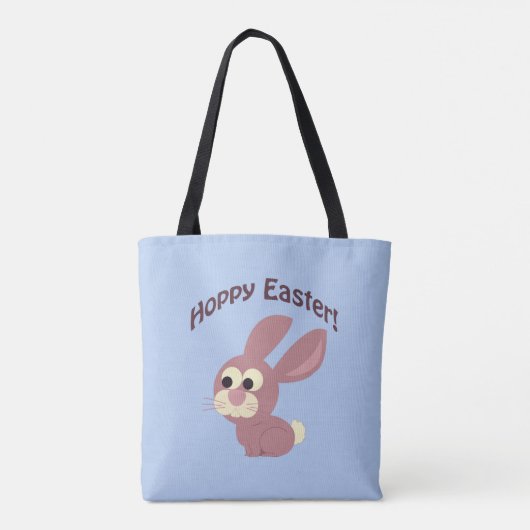Hoppy Oaster Pink Bunny Tasche (Rückseite)