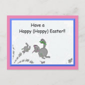 Hoppy Oaster Postcard Feiertagspostkarte (Vorderseite)