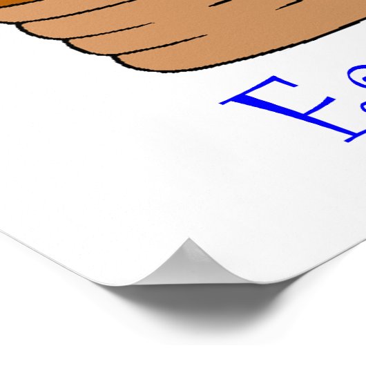 Hoppy Oaster Poster (Ecke)