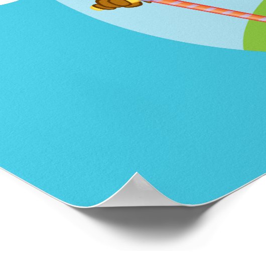 Hoppy Oaster Poster (Ecke)