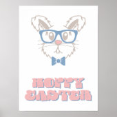 Hoppy Oaster Printable Spring Wall Art Poster (Vorne)