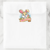 Hoppy Oaster Quadratischer Aufkleber (Tasche)
