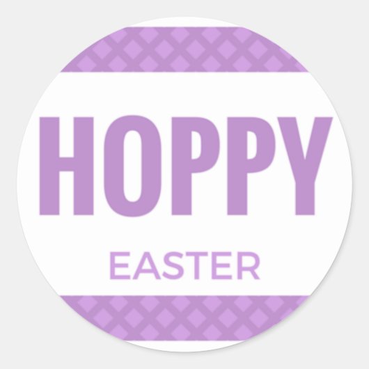 Hoppy Oaster Stickers (Vorderseite)