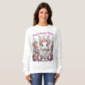 Hoppy Oaster wünscht Sweatshirt (Vorne ganz)