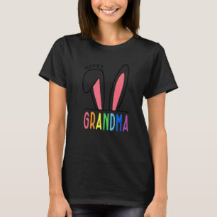 Hoppy Oma Niedlich Ostern Frauentag T-Shirt