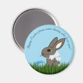 Hoppy Ostern von einigen sonnigen, die Sie Lieben! Magnet (Vorderseite/Rückseite)