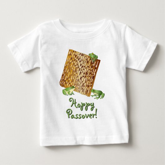 Hoppy Passover - Baby T - Shirt (Vorderseite)