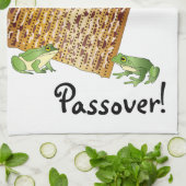 Hoppy Passover Küchentücher (Gefaltet)
