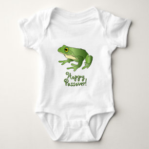 Hoppy Passover - Single Frog - Baby Bodysuit Baby Strampler