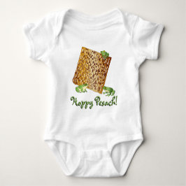 "Hoppy Pesach" Baby Bodysuit Strampler