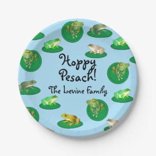 Hoppy Pesach! Personalisierte Teller