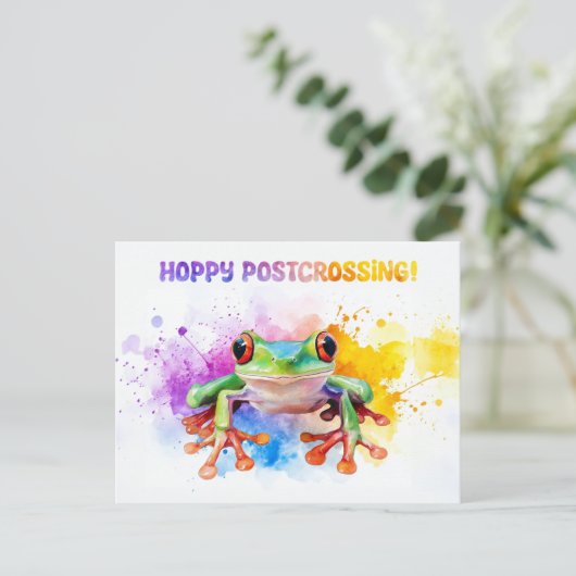 Hoppy Postcross 2 - Postkarte (Stehend Vorderseite)