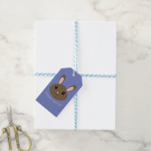 Hoppy Spring Bunny Geschenkanhänger (Mit Garn)
