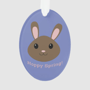 Hoppy Spring Bunny Ornament