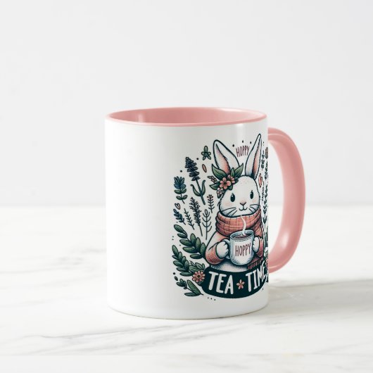 Hoppy Tea Time Tasse (VorderseiteRechts)