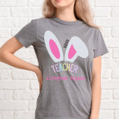 Hoppy Teacher Personalisiertes T-Shirt